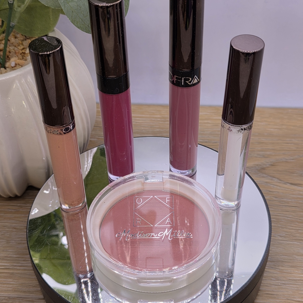 OFRA Madison Miller Blush Sweet Stuff — 4 Lip Products in Assorted Colors NICE!